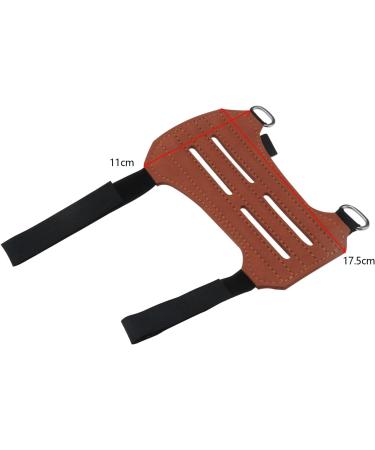 Buy Outdoor Arm Protection for Archery | Premium Archery Gear for Traditional Archers | Reverse Hair Design in Brown - Buy Online on GoSupps.com