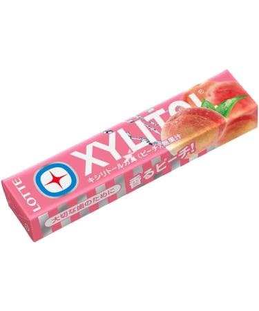 LOTTE XYLITOL Japanese Chewing Gum Peach Flavour (Pack of 3) - Buy Online on GoSupps.com