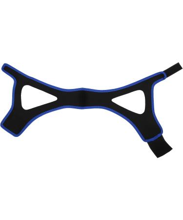 Buy Anti-Snoring Breathable Jaw Support Belt - Adjustable Comfort (Black/Blue) for Better Sleep - Buy Online on GoSupps.com