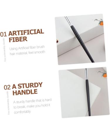 BIUDECO 2pcs Eyebrow Brush Angled Brush Flat Makeup Brush Makeup Supplies Angled Concealer Brush Eyeliner Brush Women Makeup Brush Thin Makeup Brush Makeup Tool Angled Eye Shadow Brush - Buy Online on GoSupps.com
