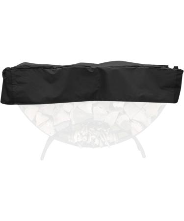 Montesy Upgrade Firewood Log Rack Cover 2100D Oxford Heavy Duty Waterproof Outdoor- For Cover For Protect Black - Buy Online on GoSupps.com