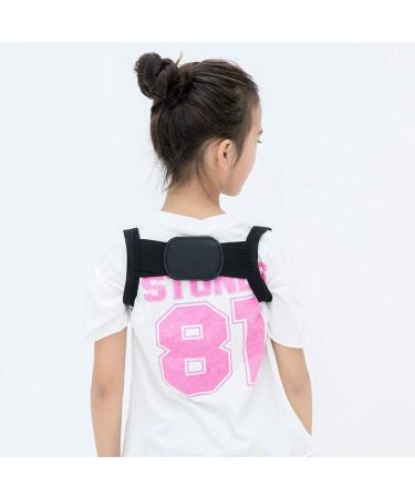 Back Correction Belt | Adjustable Comfortable Back Brace for Neck & Back | Breathable Posture Support (Black Size M - Buy Online on GoSupps.com