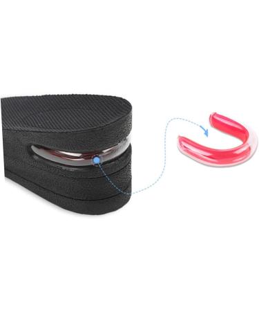 FOMIYES Height Increase Insoles 2 Pairs Heel Lift Inserts for Men & Women | Invisible Height Increasing Shoe Lifts - Buy Online on GoSupps.com