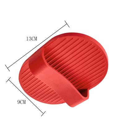 Pet Shampoo Bath Brush Horse Wellness Massage Curry Comb Soothing Massage Rubber Comb for Horse Grooming Care - Buy Online on GoSupps.com