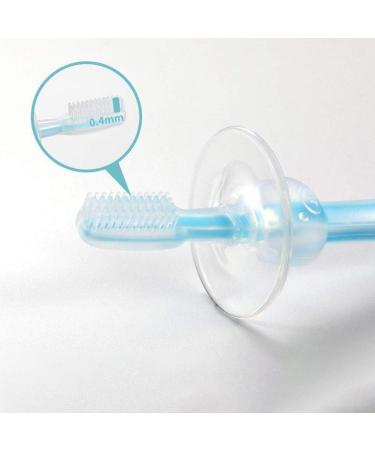 Buy Clean Food-Safe Silicone Toddler Toothbrush for Kids Aged 1-3 | Manual Toothbrush for Radiant Smiles - Buy Online on GoSupps.com