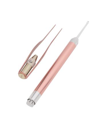 Light Ear Spoon Small Round Tip Durable Ear Wax Removal Kit Rose Gold Visible Safe for Ear Cleaning Tool for Family