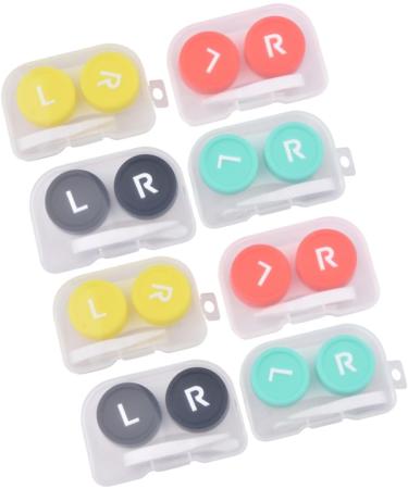 Homsfou 16 StK Contact Lenses & Remover Pistons - Lens Holder & Container Easy Glasses Case for Safe Storage - Buy Online on GoSupps.com