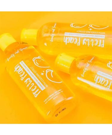  EXQST Pretty Peach Blossom Shower Gel for Women Sunflower Oil Lotion for Women Eliminates Odors Moisturizes and Takes Care of Women's Health - Buy Online on GoSupps.com