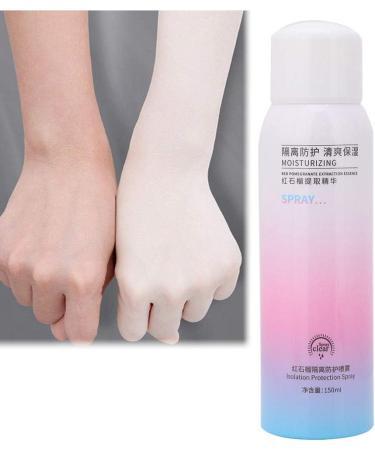 Generic Sunscreen Spray for Face and Body Red Pomegranate Protective Sunscreen Spray Waterproof Moisturizing Isolation Spray 150ML - Buy Online on GoSupps.com