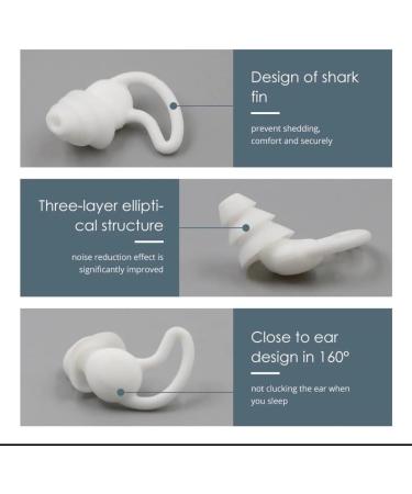 soft silicone earplugs for noise reduction. - Buy Online on GoSupps.com