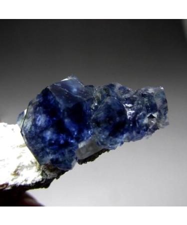 Room Decoration 16g Vivid Blue Phantom Fluorite Cluster w/Calcite+Quartz - Crystals and Stones Home Decor feng Shui - Buy Online on GoSupps.com