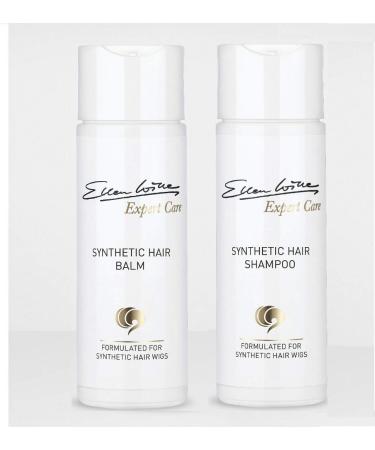 ELLEN WILLE CARE SET SHAMPOO + BALSAM FOR HAIR SYSTEMS & WIGS FAIR SYNTHETIC HAIR