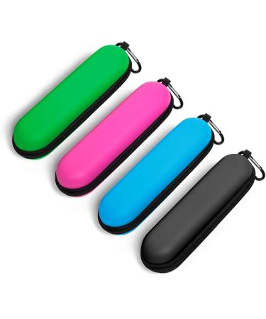 Nincha EVA Electric Toothbrush Case - Durable Hard Shell Travel Case with Mesh Pocket - Fits Most Powered Toothbrush - Black - Buy Online on GoSupps.com