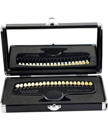 Teeth Whitening Shade Guide - 20-Color Tooth Shadow Tool with Mirror | Dentist-Approved Tracking Aid - Buy Online on GoSupps.com