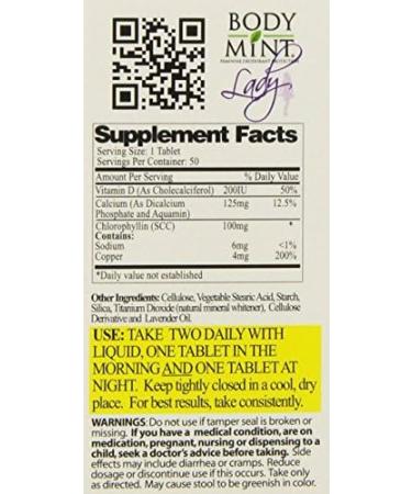 Body Mint Lady - Feminine Deodorant Protection (2-Pack) | Odor Control for Women - Buy Online on GoSupps.com