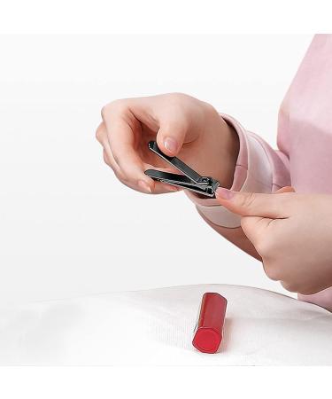 Manicure Kit Stainless Steel Manicure Clippers Portable Nail Clippers Mini Nail Portable 1 Piece Red Nail Clippers Kit - Buy Online on GoSupps.com