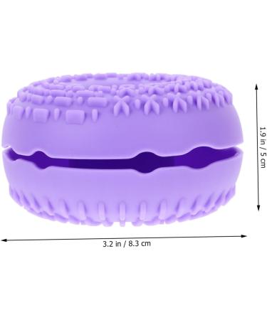 minkissy Cleanser Makeup Brush Make up Purple Cleaner Silica Gel - Buy Online on GoSupps.com
