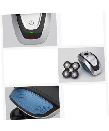 Angoily 5-in-1 Electric Razor & Facial Brush for Men - Rechargeable Shaver with Rotating Brushes - International Shipping Available - Buy Online on GoSupps.com