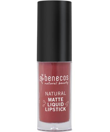 benecos Matte Liquid Lipstick trust in rust (2 x 5 ml)