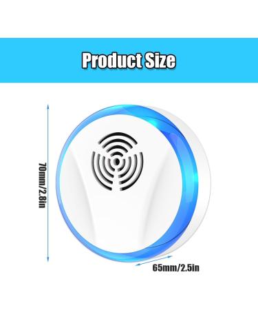 Yangun Ultrasound Pest Control - 4 Pack Electronic Insect Repellers for Mosquitoes Mice & Spiders | Safe Indoor Protection - Buy Online on GoSupps.com