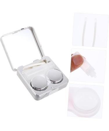 Solustre 8-Piece Marble Effect Glasses Case Set - Durable Hard Case with Mirror Film Lens Holder for Travel & Storage - Buy Online on GoSupps.com