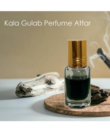 Kala Gulab Attar Perfume (Black) | Long Lasting Luxury Scent Etra/Ittar | For Personal & Religious Use (3ml) - Buy Online on GoSupps.com