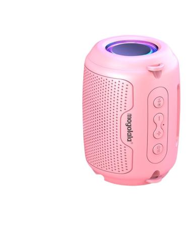 Wireless Smart Speaker Bluetooth Speaker Surround subwoofer. (Pink)