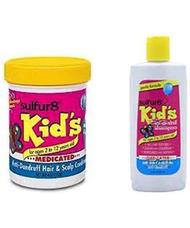 Medicated & Anti-Dandruff Shampoo & Conditioner For Kids (Duo Set)