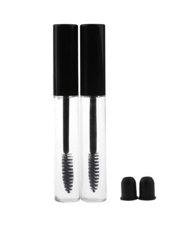 GAZECHIMP 2-Part 10ml Mascara Tube Set - Empty Container with Eyelash Brush for Extensions - Ideal for Mascara Storage & Application - Buy Online on GoSupps.com