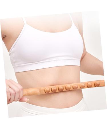 Healeved Thai Massage Roller - Back & Foot Massage Tools | Wooden Trigger Stick for Relaxation - Buy Online on GoSupps.com