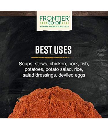 Frontier Co-op Organic Sweet Paprika 7.16 oz - Bright Flavor for Cooking - Buy Online on GoSupps.com