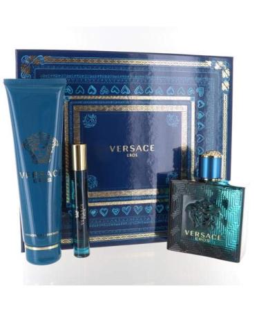 Versace Versace Eros Men 3 Pc GiftSet - Buy Online on GoSupps.com