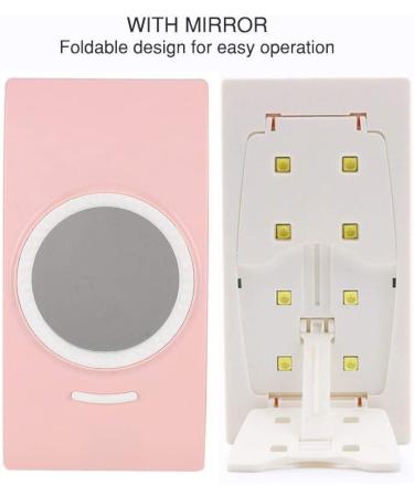 UV Nail Lamp 16W L-E-D USB Dual Light Source Foldable Nail Dryer with 60s Timing Function Professional UV Light for Gel Nails Polish Manicure(2#) - Buy Online on GoSupps.com