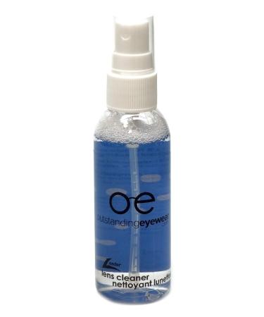 Outstanding Eyewear 2oz Eyeglass Cleaner Spray Alcohol Free Screens Camera Sunglasses Lens Cleaning Spray Bottle Streak-Free