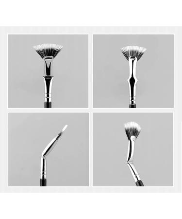 Anjoize Dolly Mascara Fan Brush Set - 120 Folded Fan-shaped Brushes for Precise Lash Separation and Lengthening - Buy Online on GoSupps.com