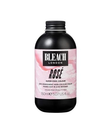 Bleach London Rose Color - Semi-Permanent Pastel Pink Vegan Cruelty Free Temporary Hair Color Cream 5.07 fl oz - Buy Online on GoSupps.com