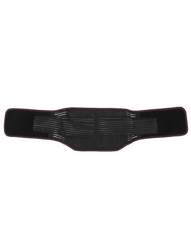 ZJchao Magnetic Lumbar Support Brace XL - Steel Plate Back Pain Relief Posture Improvement for Gym & Outdoor Activities - Buy Online on GoSupps.com