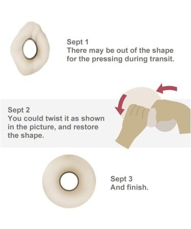 Mayumay Adjustable Waterproof Cat Collar - Elizabethan Neck Shield for Wound Healing | Soft & Comfortable for Pets Kittens Cats & Small Dogs (M) - Gray - Buy Online on GoSupps.com