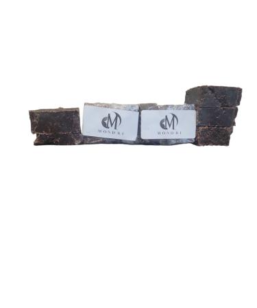 Raw Black African Soap Bar from Nigeria For All Skin Face Body Dry Skin Acne Rash Skin Conditions. Pure Natural