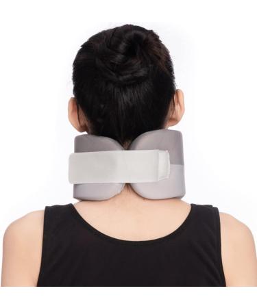 Esam Foam Neck Brace - Adjustable Medical Quality Support for Pain Relief - Soft Neck Collar for Sleeping (Size L) - Buy Online on GoSupps.com