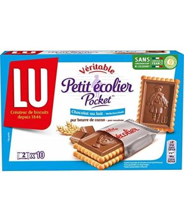 Petit Ecolier Pocket Milk Chocolate 250 g Pack of 4 - Buy Online on GoSupps.com