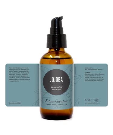 Edens Garden Jojoba Carrier Oil - Ideal for Essential Oil Blends - 4 oz - Buy Online on GoSupps.com