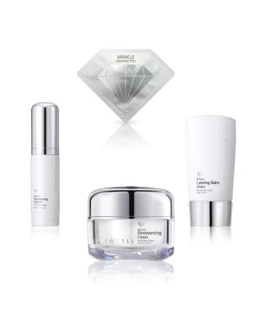 RENECELL Rene Cell Miracle Diamond Peel Program Set - Dia Peel Pouch + Renewming Essence + Renewming Cream + Calming Balm Cream - Buy Online on GoSupps.com