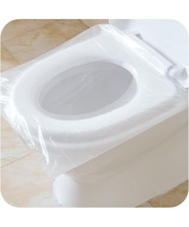 50 PCS Travel Disposable Toilet Seat Cover Waterproof Portable WC Pad Toilet Mat For Baby Pregnant Mom,Independent Packing