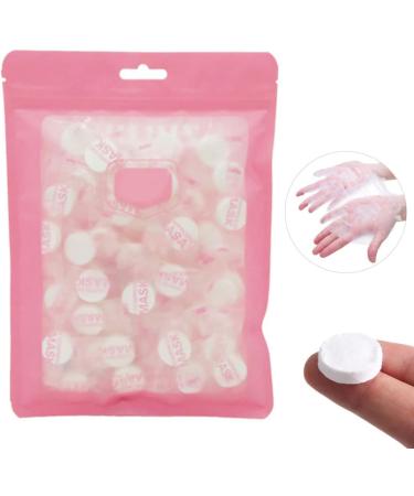 Buy Compressed Facial Cover Sheets - 100PCS Natural Cotton Moisturizer for DIY Skincare | International Shipping Available - Buy Online on GoSupps.com