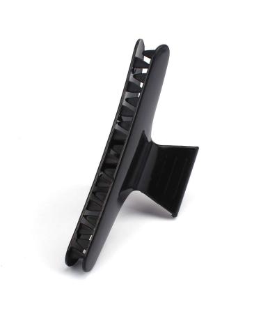 12 Pack BAHABY Hair Clips for Styling - Black & White Butterfly Hair Clamps for Women - Ideal for Deep Conditioning, Blow Drying, Cutting, and Coloring - Buy Online on GoSupps.com