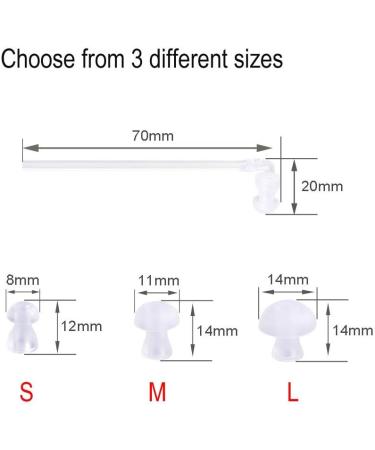 JIAHAO 3 x Universal Sound Tube + 9 x Ear Plugs/eartips/Domes for BTE Hearing Aids - Buy Online on GoSupps.com