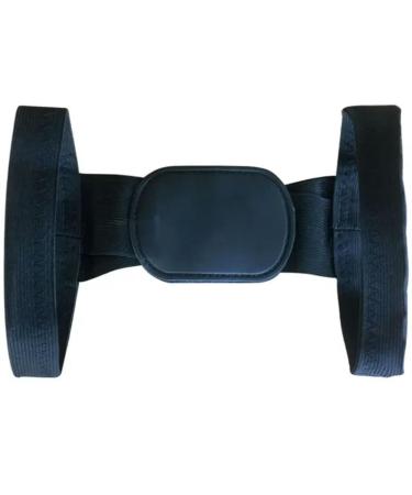 Adjustable Back Correction Belt Shoulder Invisible Elastic Shoulder Support for Hunching Posture Orthotic black M
