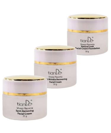 TianDe Schapenta creams TianDe 3 x 50 g removes signs of aging