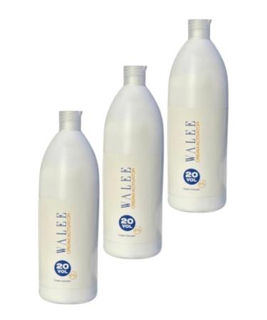 WALEE CREAM ACTIVATOR 9% 20VOL 1000ML (3 3000 millilitre) 3 l (Pack of 1) 3000.0